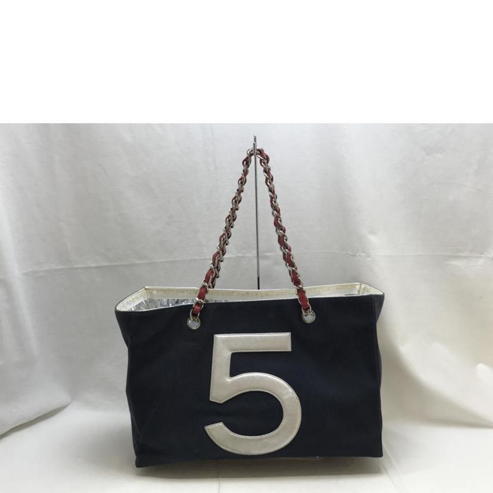 Chanel Bag Tote Black Cocomark No.5